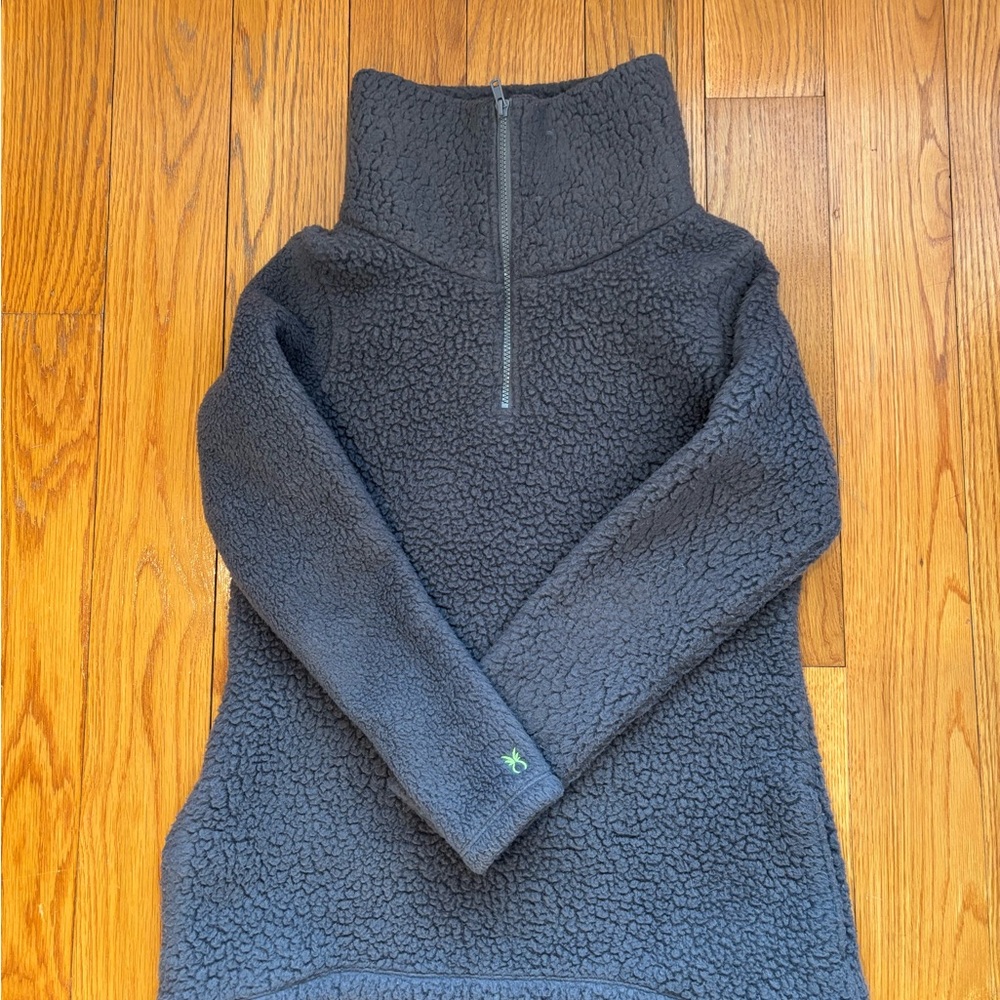 Women's Cozy Dudley Stephen’s Cowl Neck Sherpa pull over